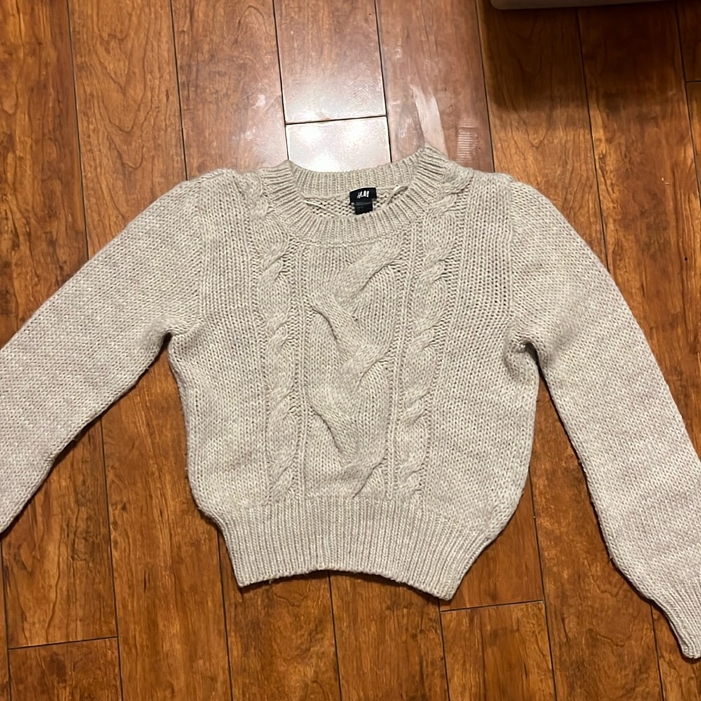 H&m cable knit sweater